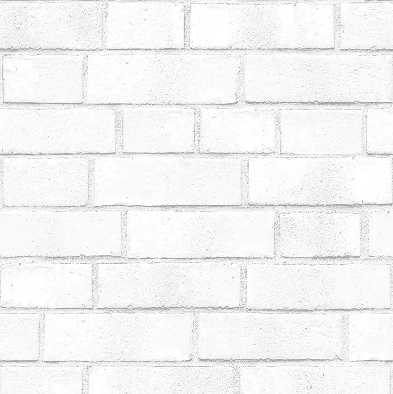 Tempaper Brick Self-Adhesive, Removable Wallpaper, Double Roll