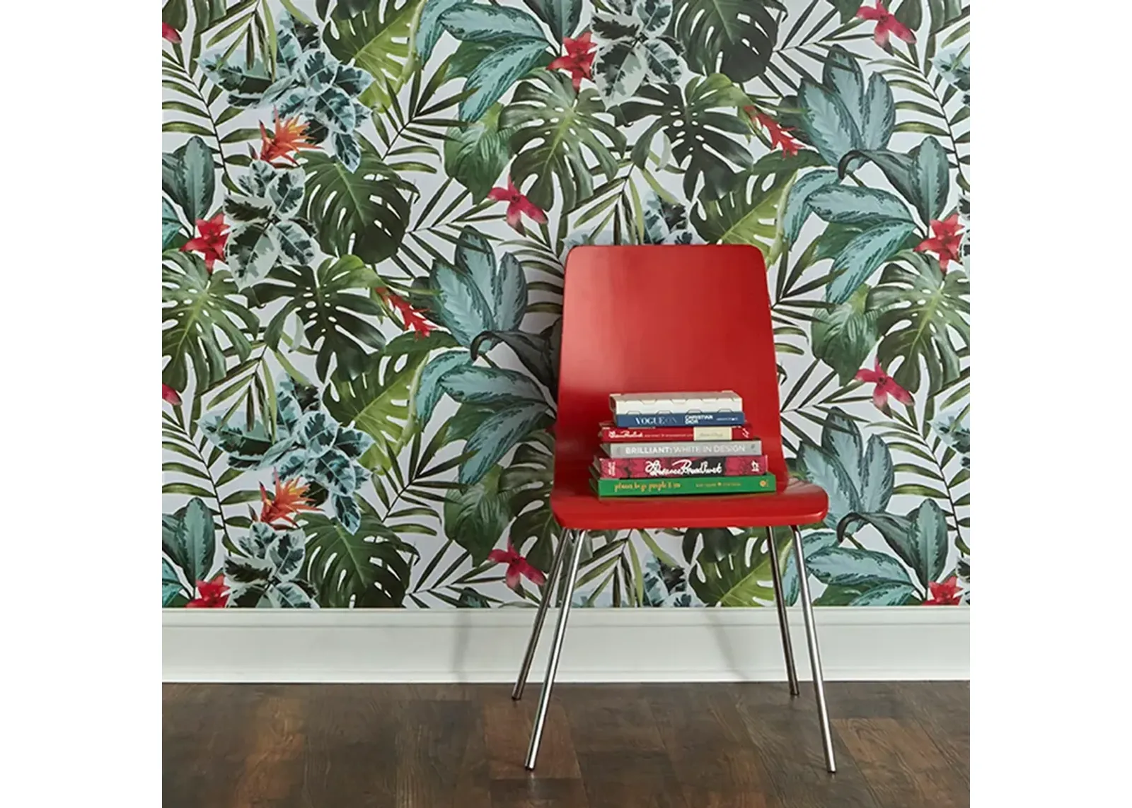 Tempaper Rainforest Self-Adhesive, Removable Wallpaper, Double Roll