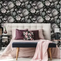 Tempaper Moody Floral Self-Adhesive, Removable Wallpaper, Double Roll