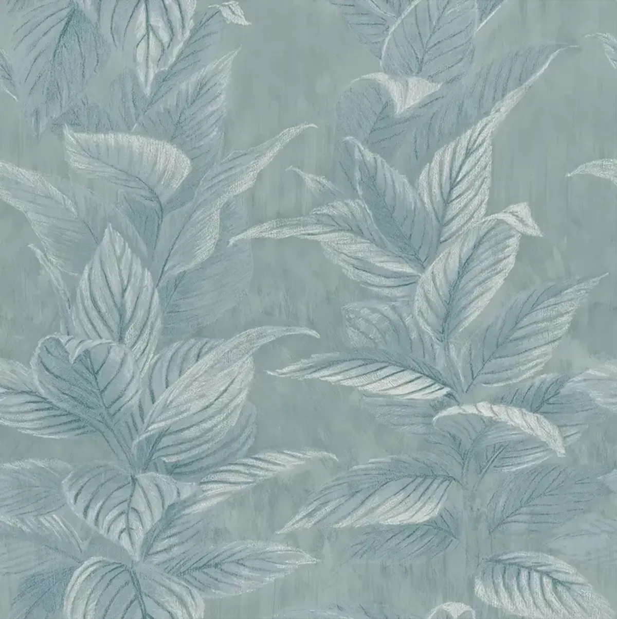 Tempaper Pastel Palm Peel and Stick Wallpaper, Double Roll