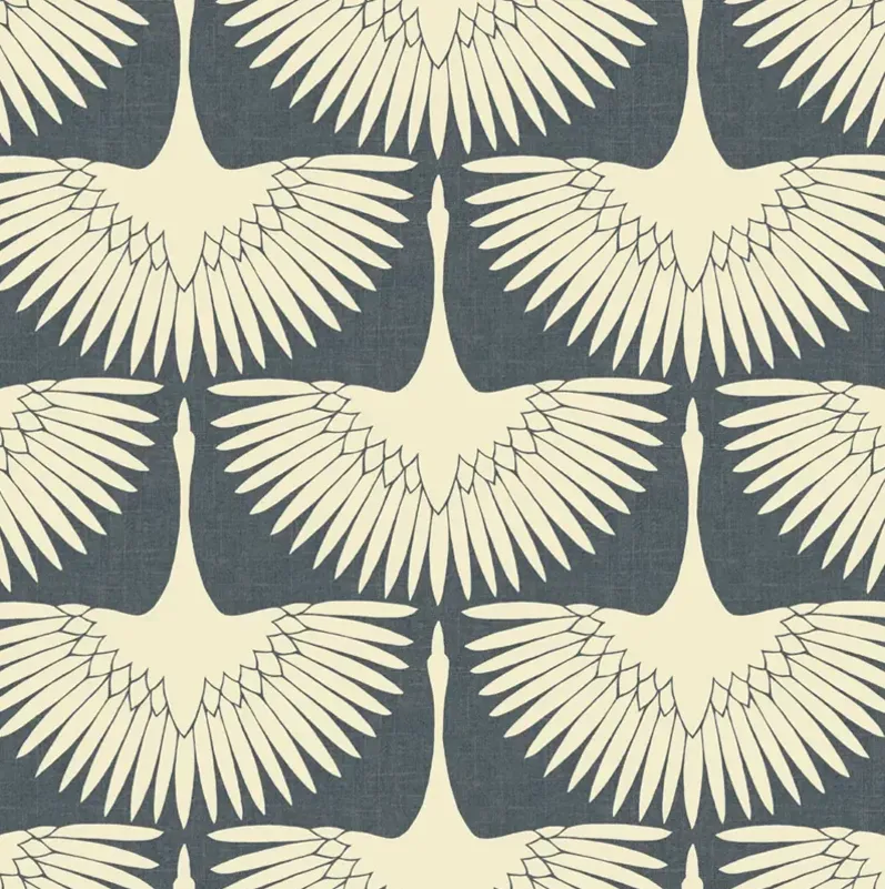 Tempaper Genevieve Gorder Feather Flock Self-Adhesive, Removable Wallpaper, Single Roll