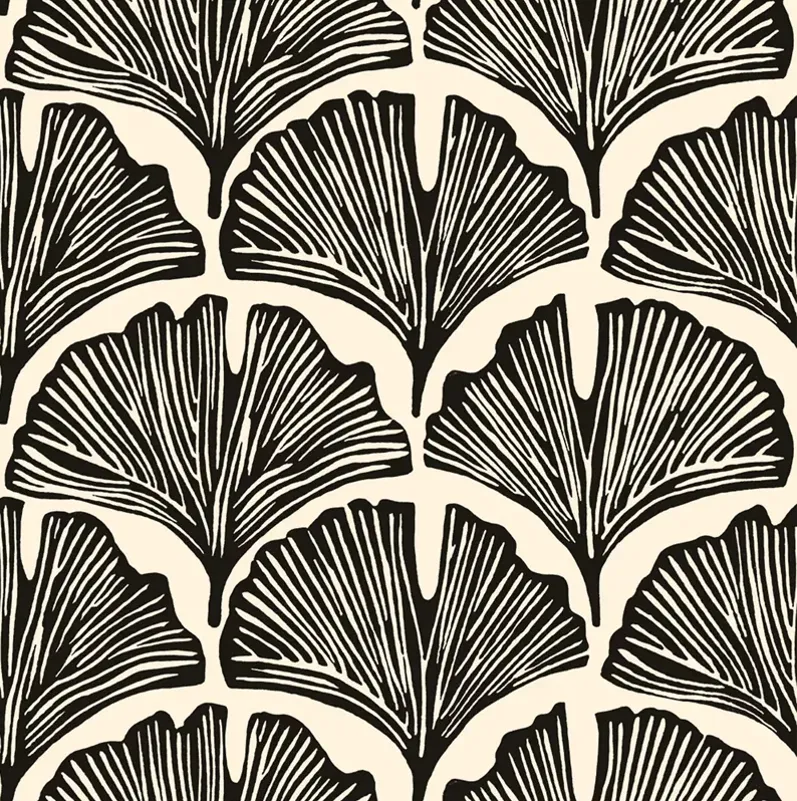 Tempaper Feather Palm Peel and Stick Wallpaper