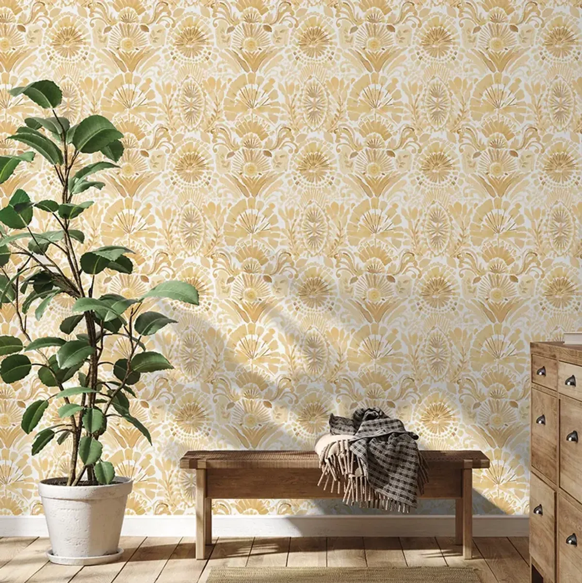 Tempaper Bohemia Peel and Stick Wallpaper