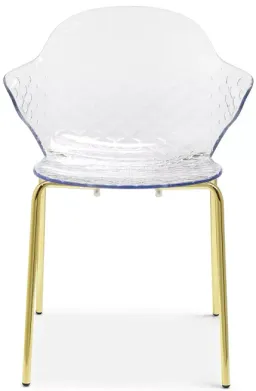 transparent/polished brass color