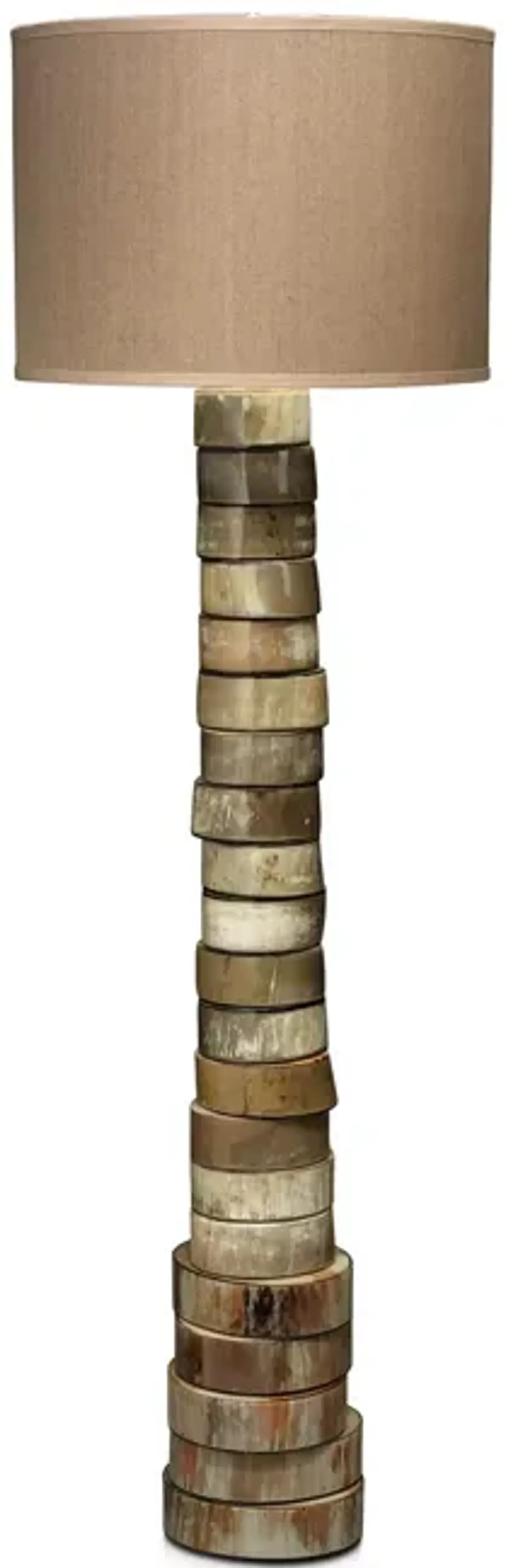 Jamie Young Stacked Horn Floor Lamp