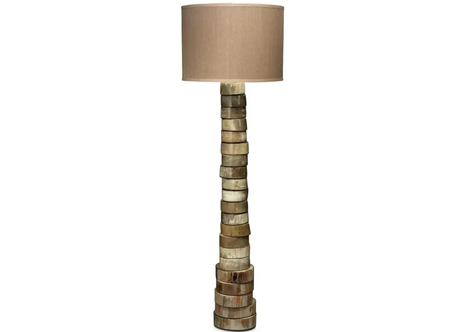 Jamie Young Stacked Horn Floor Lamp