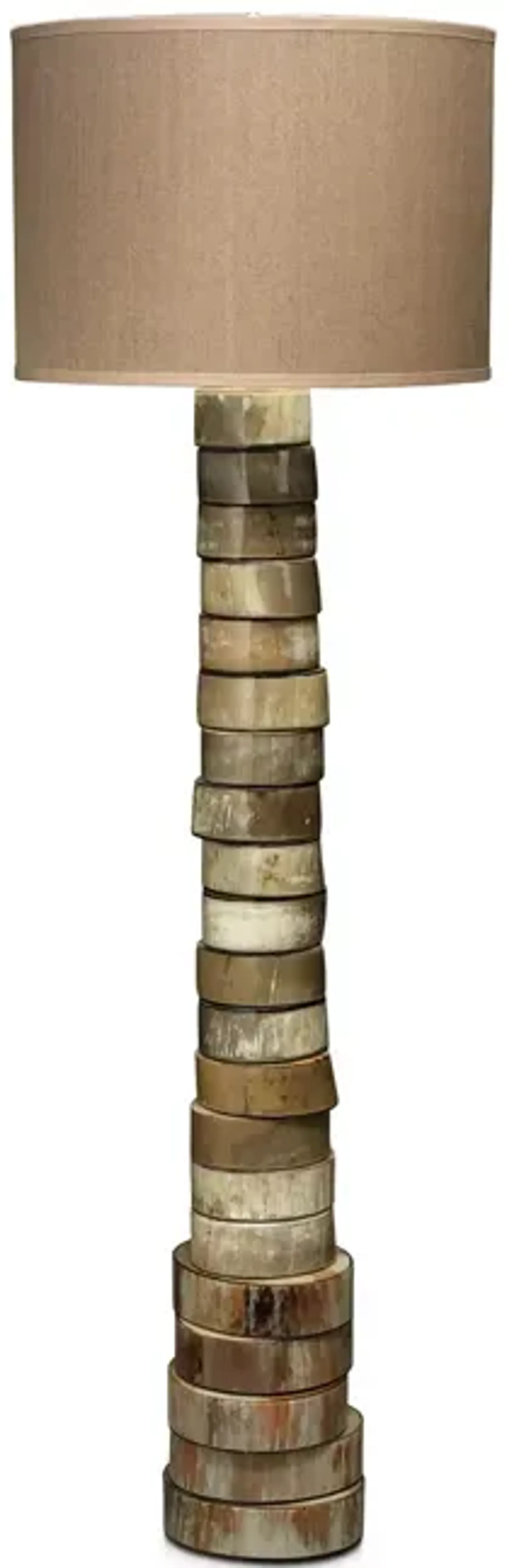 Jamie Young Stacked Horn Floor Lamp