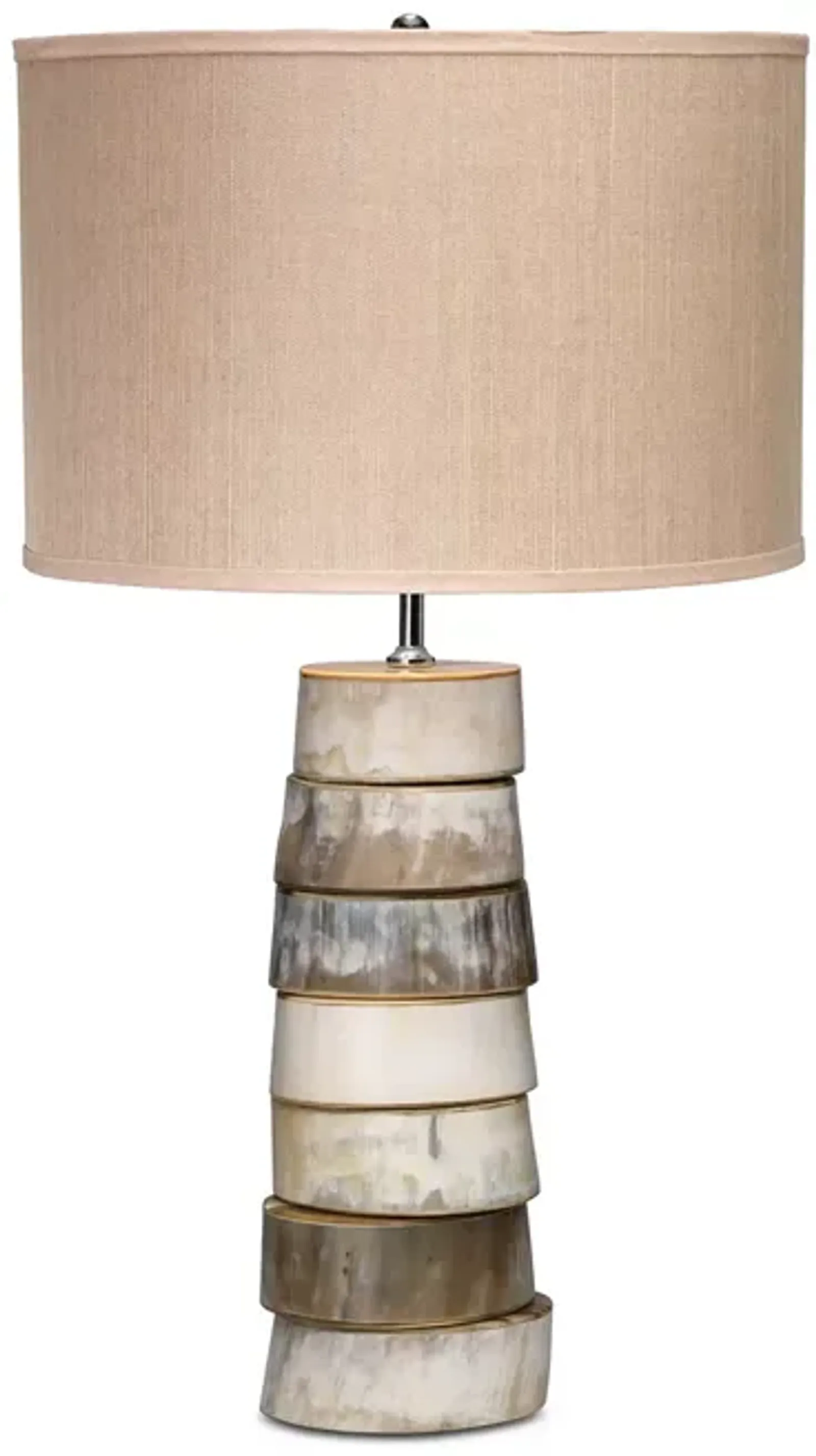 Jamie Young Stacked Horn Table Lamp