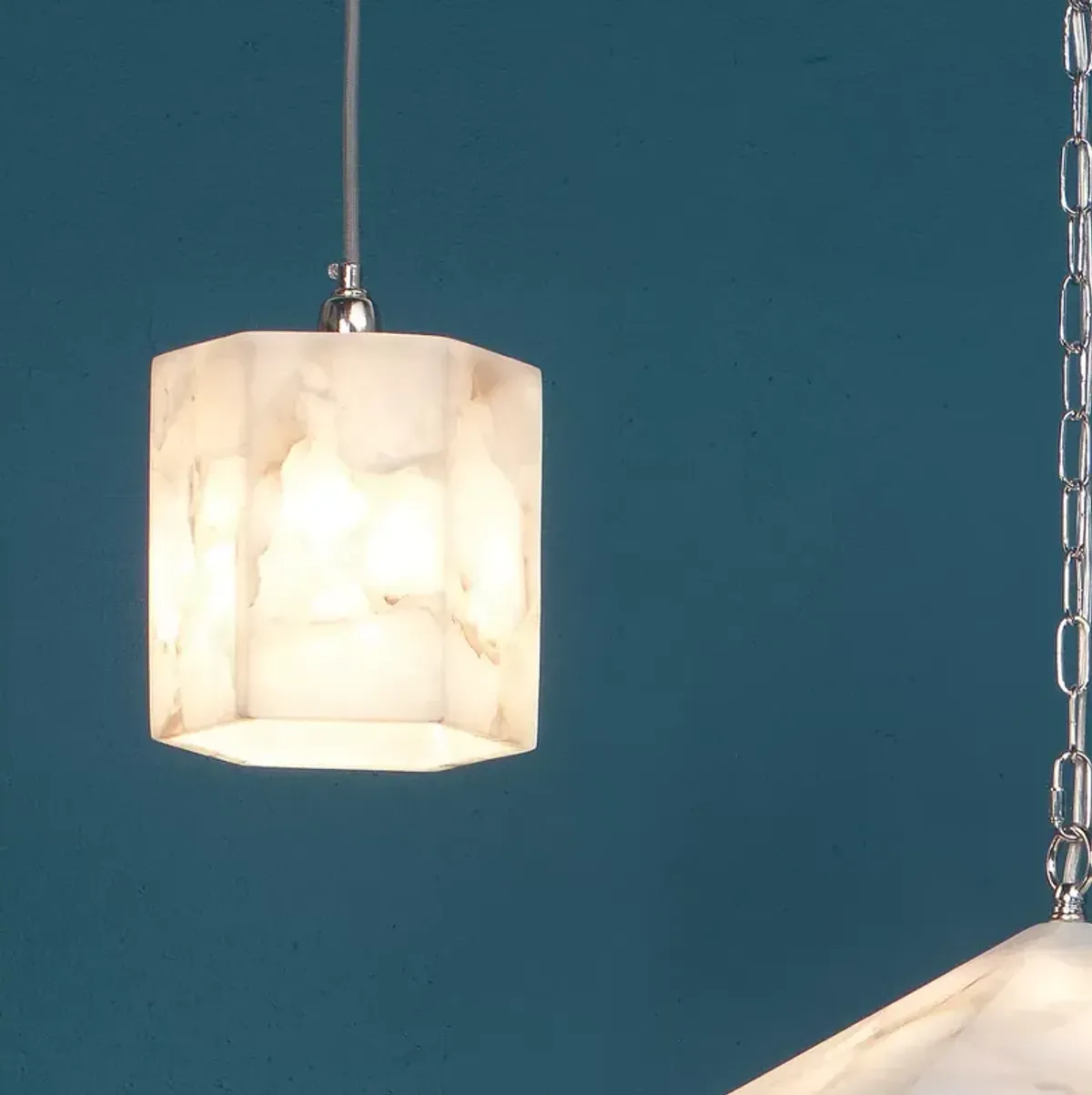 Jamie Young Borealis Hexagon Pendant Lamp