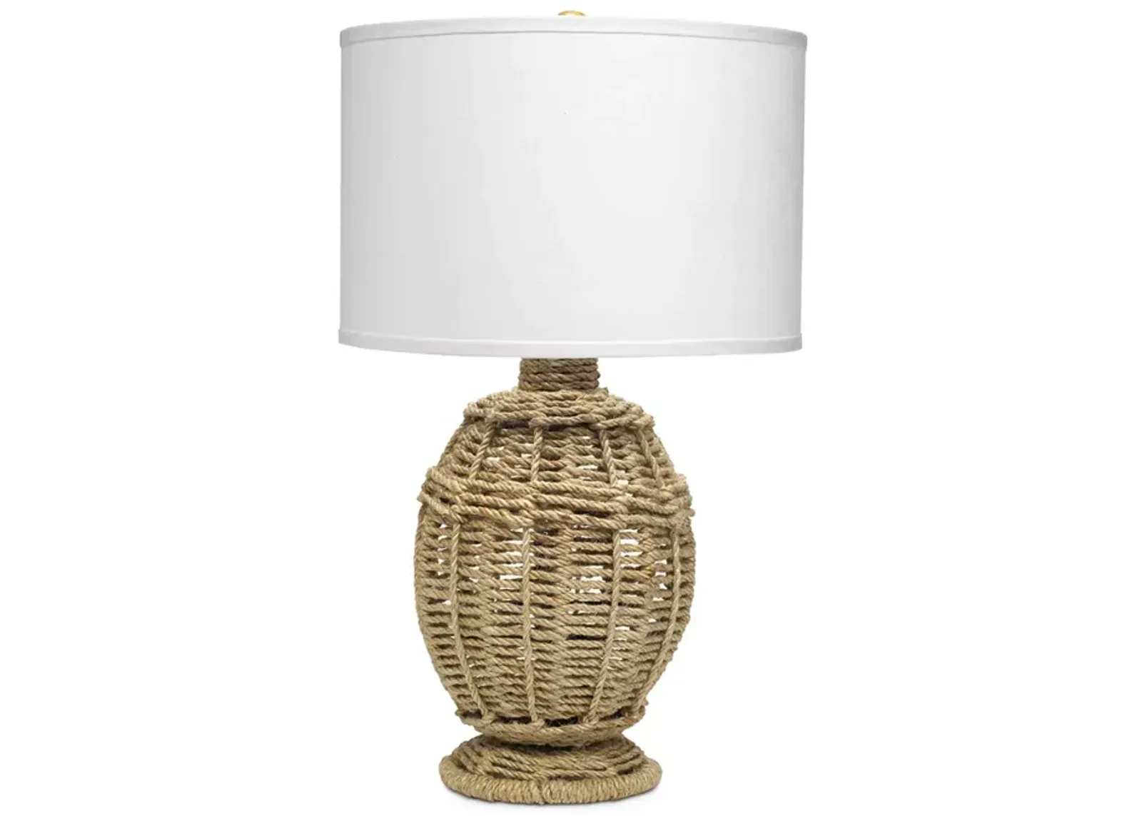 Jamie Young Jute Urn Table Lamp