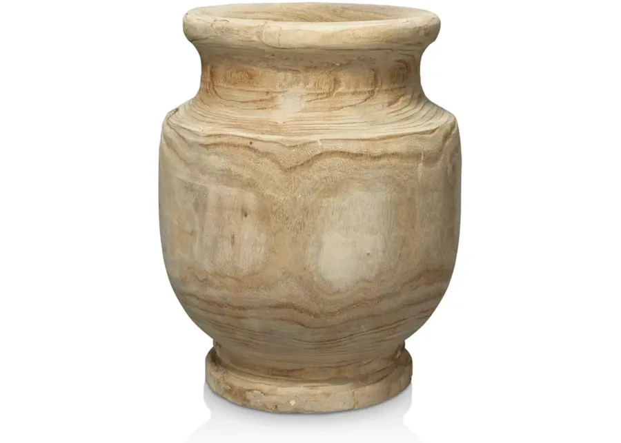 Jamie Young Laguna Wooden Vase