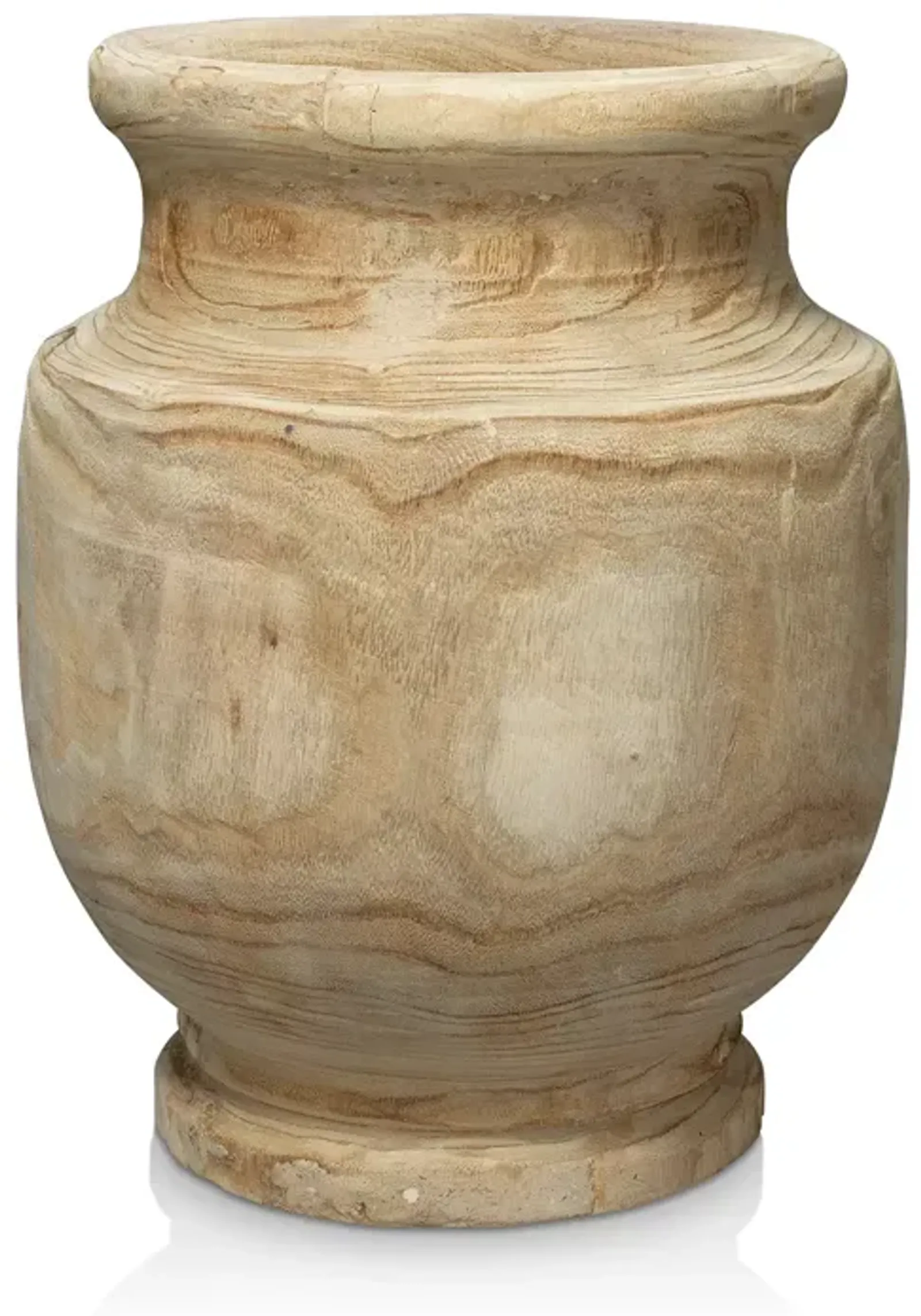 Jamie Young Laguna Wooden Vase