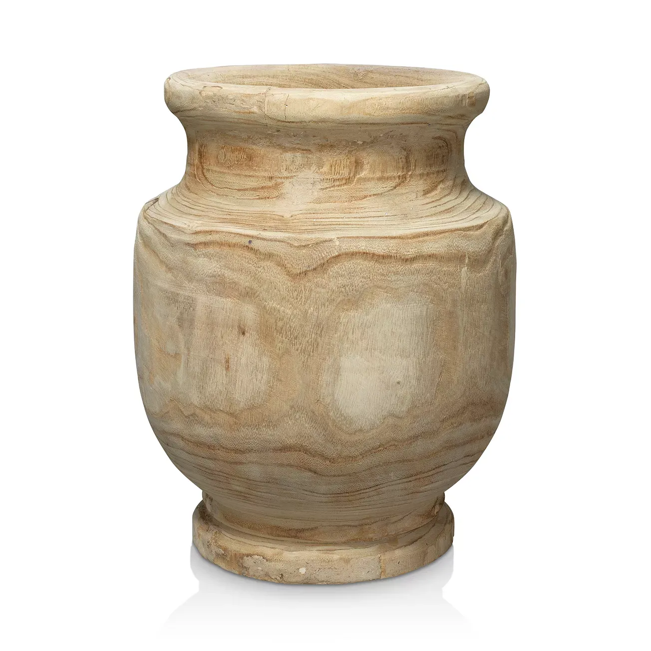 Jamie Young Laguna Wooden Vase