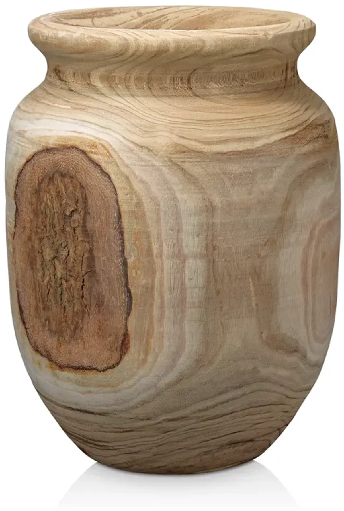 Jamie Young Topanga Wooden Vase