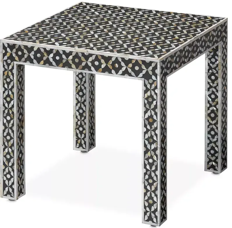 Jamie Young Evelyn Inlay Side Table