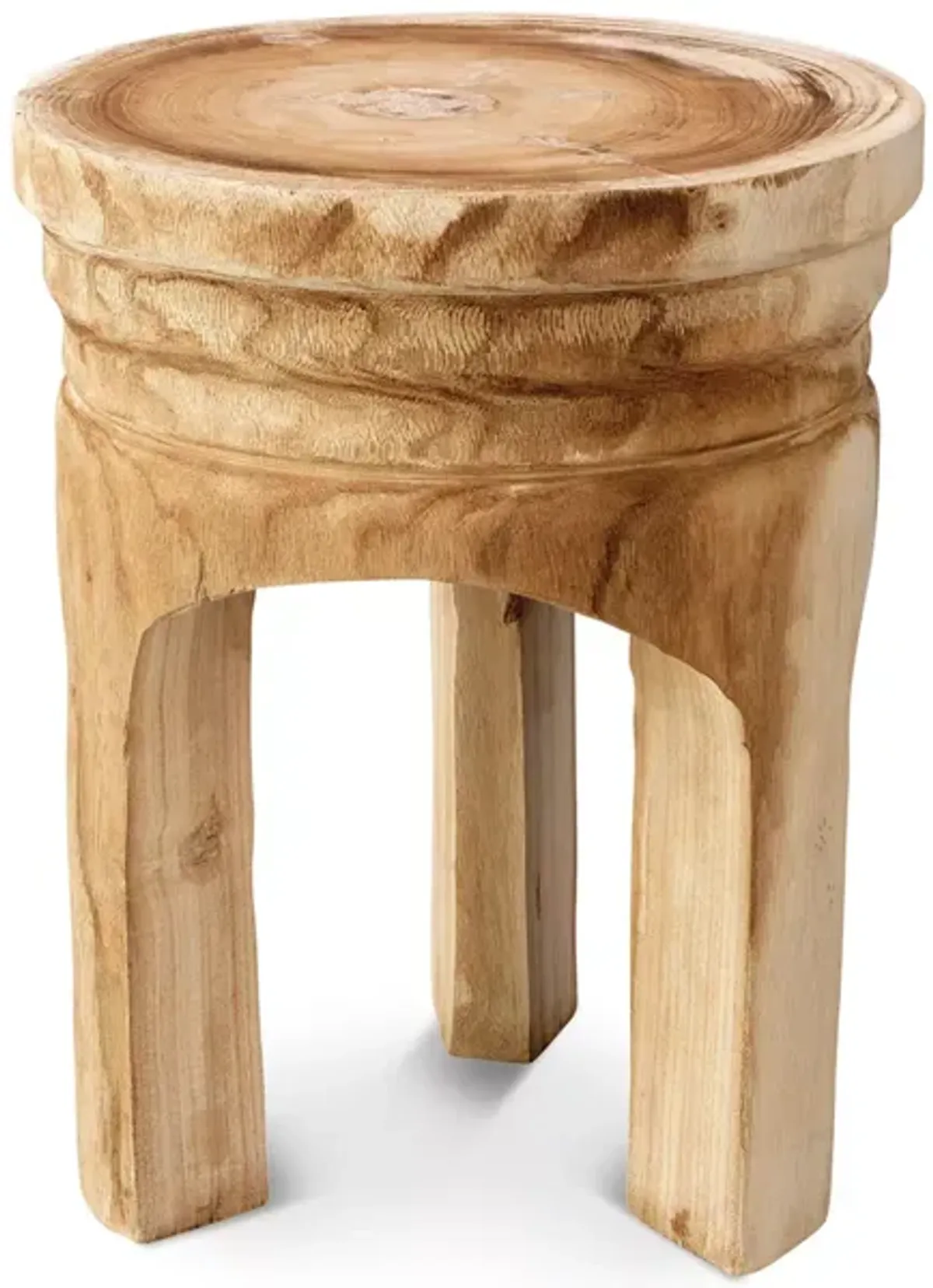 Jamie Young Mesa Wooden Stool