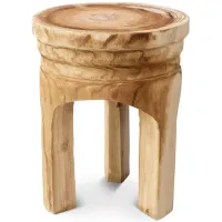 Jamie Young Mesa Wooden Stool