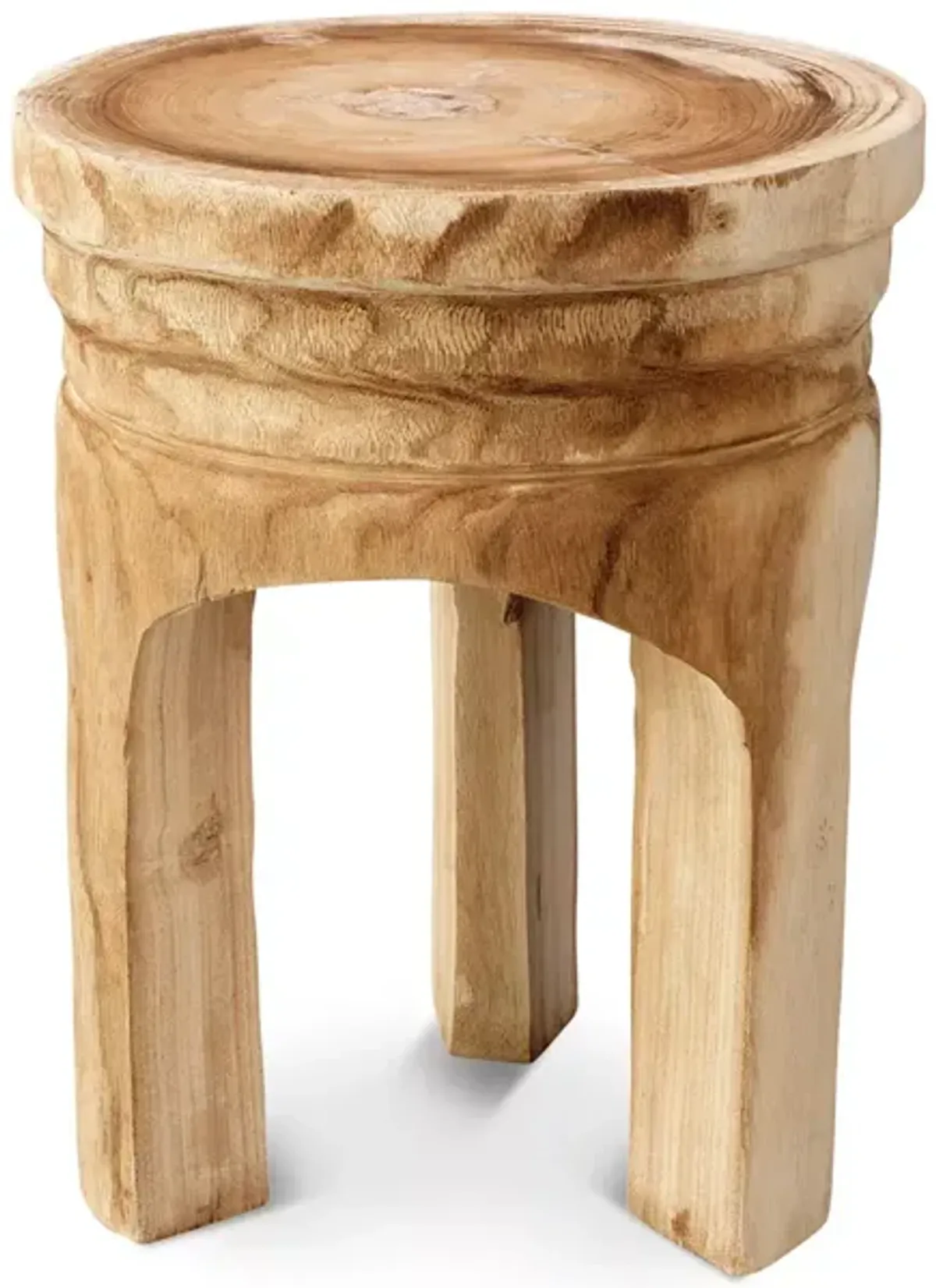 Jamie Young Mesa Wooden Stool