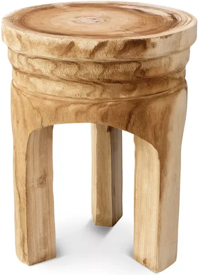 Jamie Young Mesa Wooden Stool