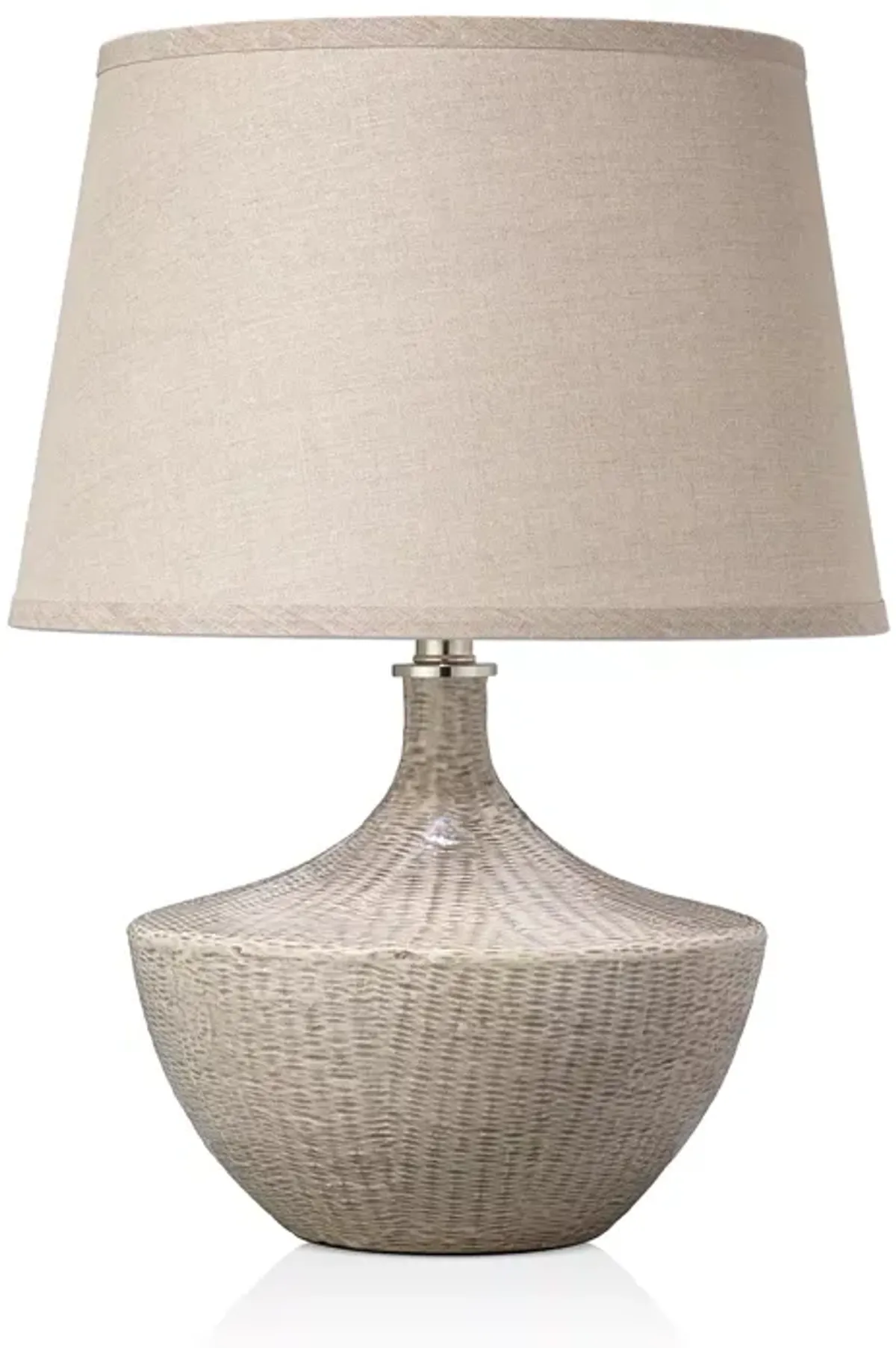 Jamie Young Basketweave Table Lamp