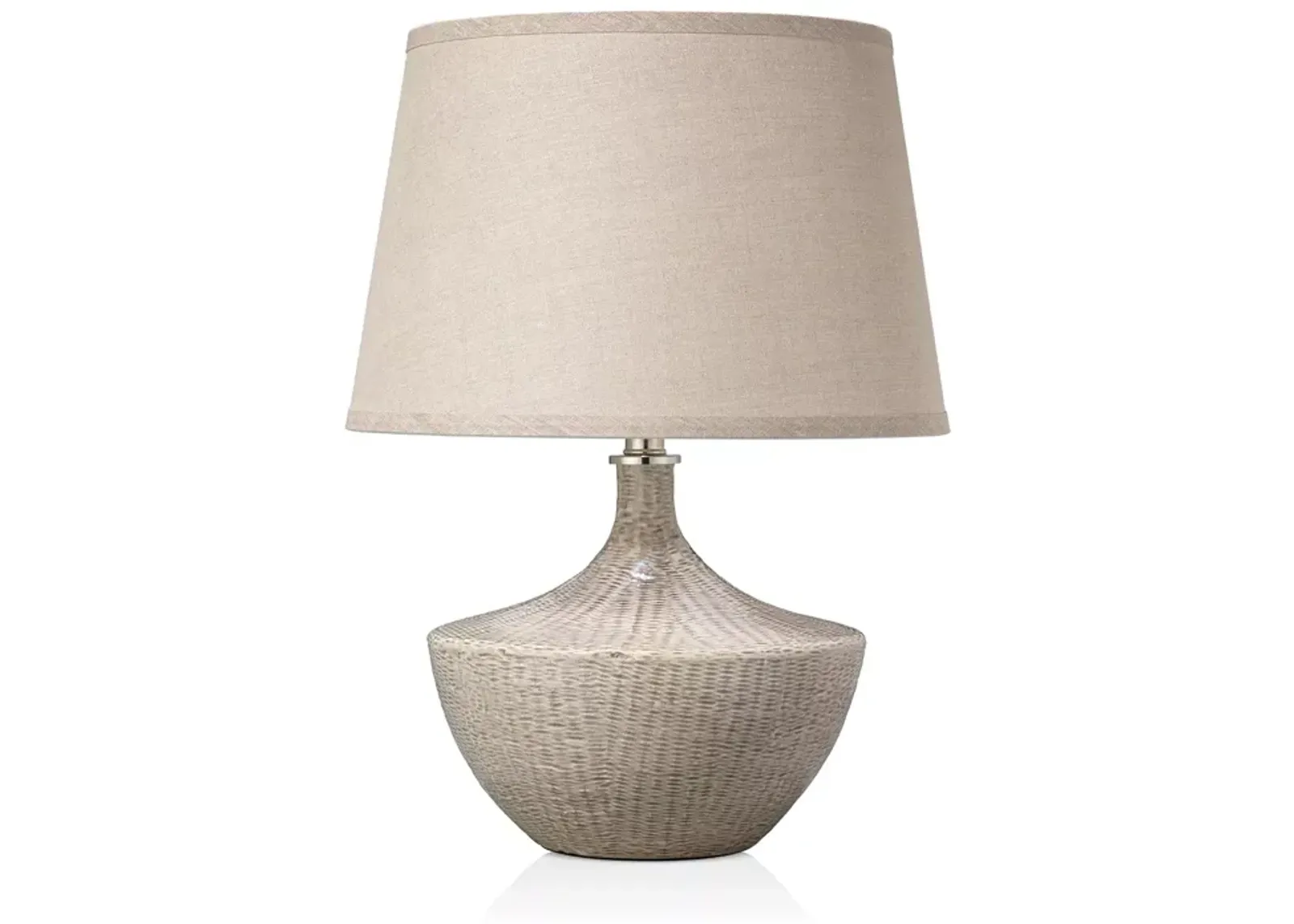 Jamie Young Basketweave Table Lamp