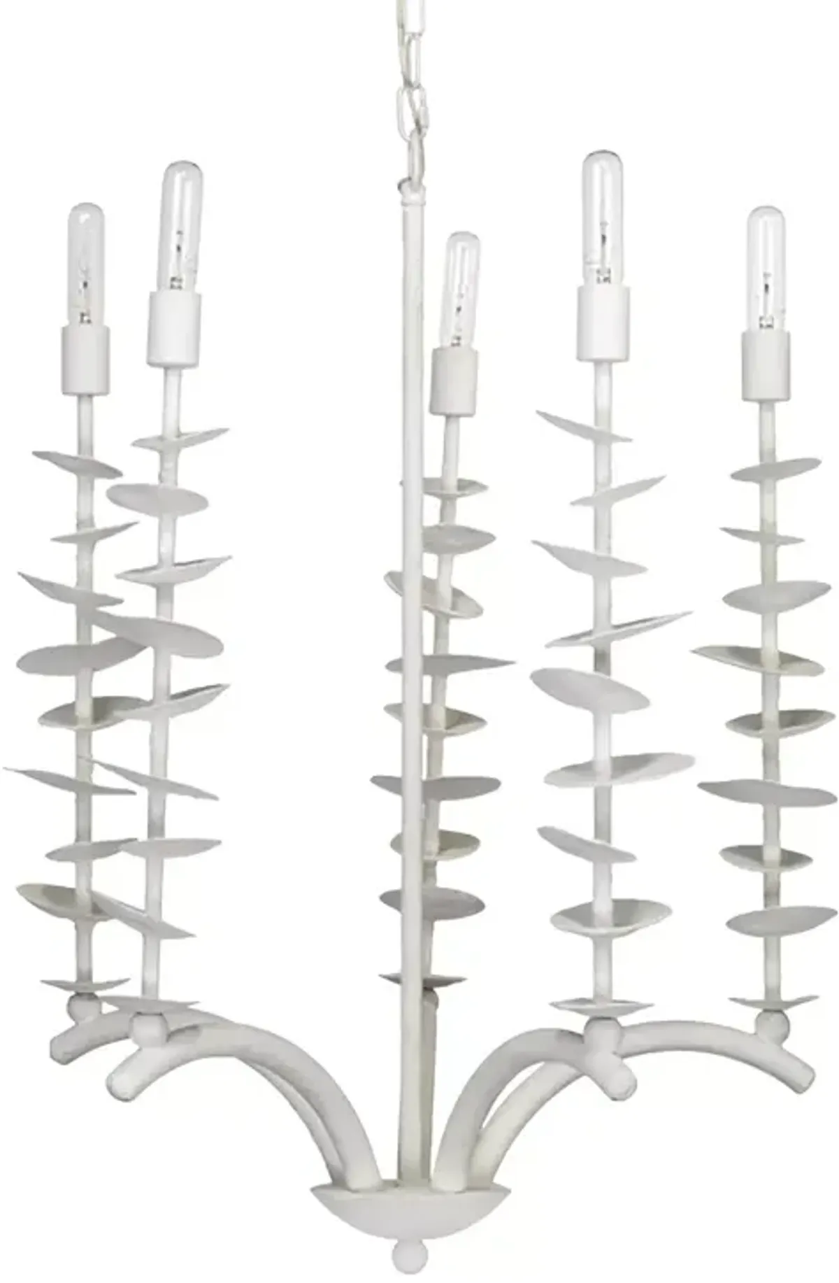 Jamie Young Petals 5 Light Chandelier