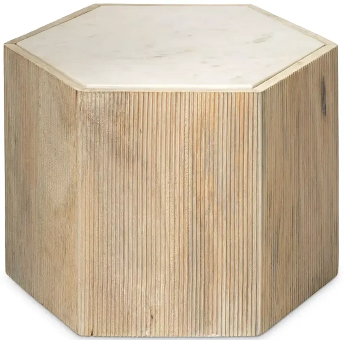 Jamie Young Medium Argan Hexagon Table