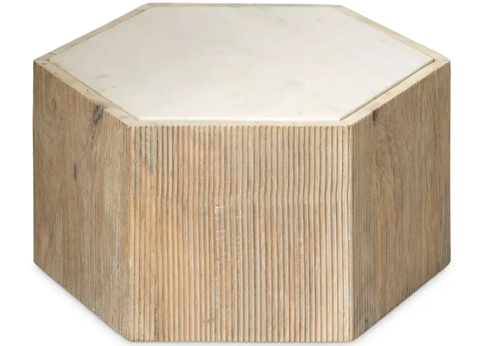 Jamie Young Small Argan Hexagon Table