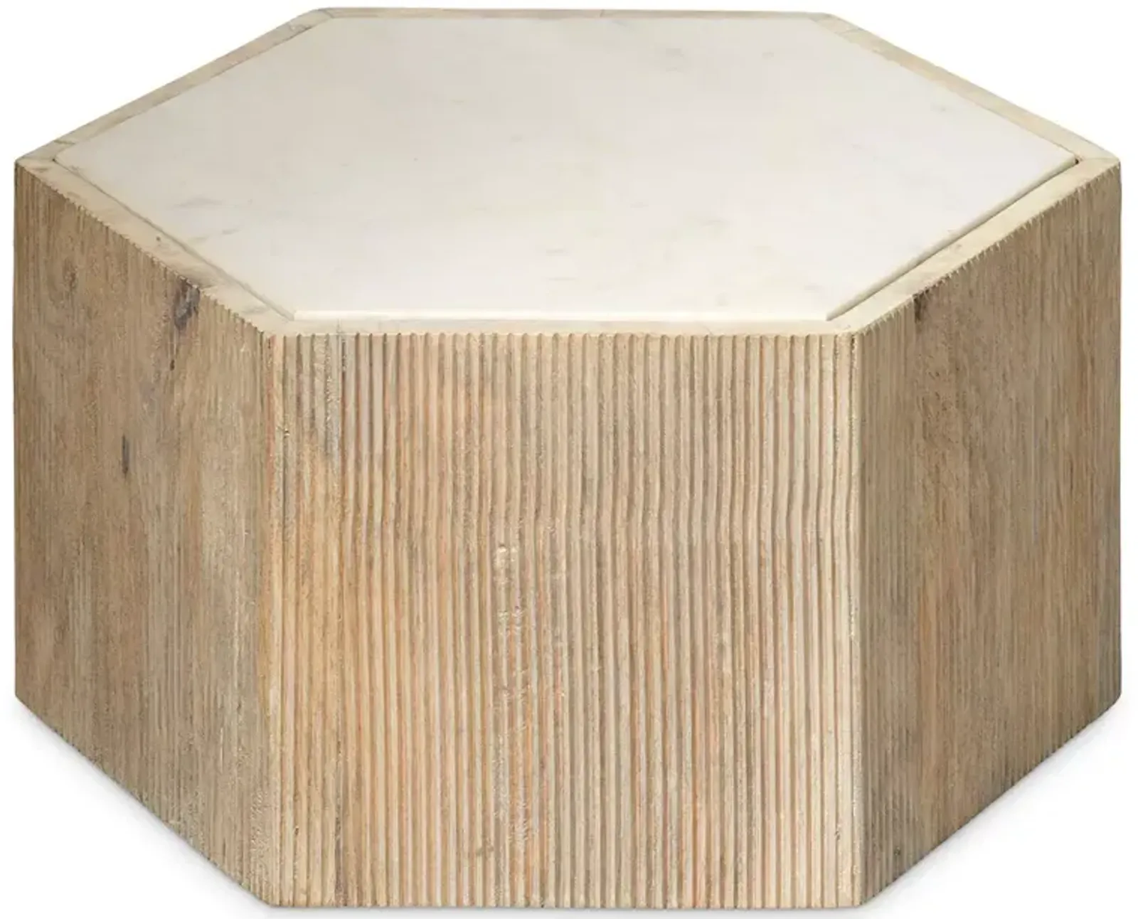 Jamie Young Small Argan Hexagon Table