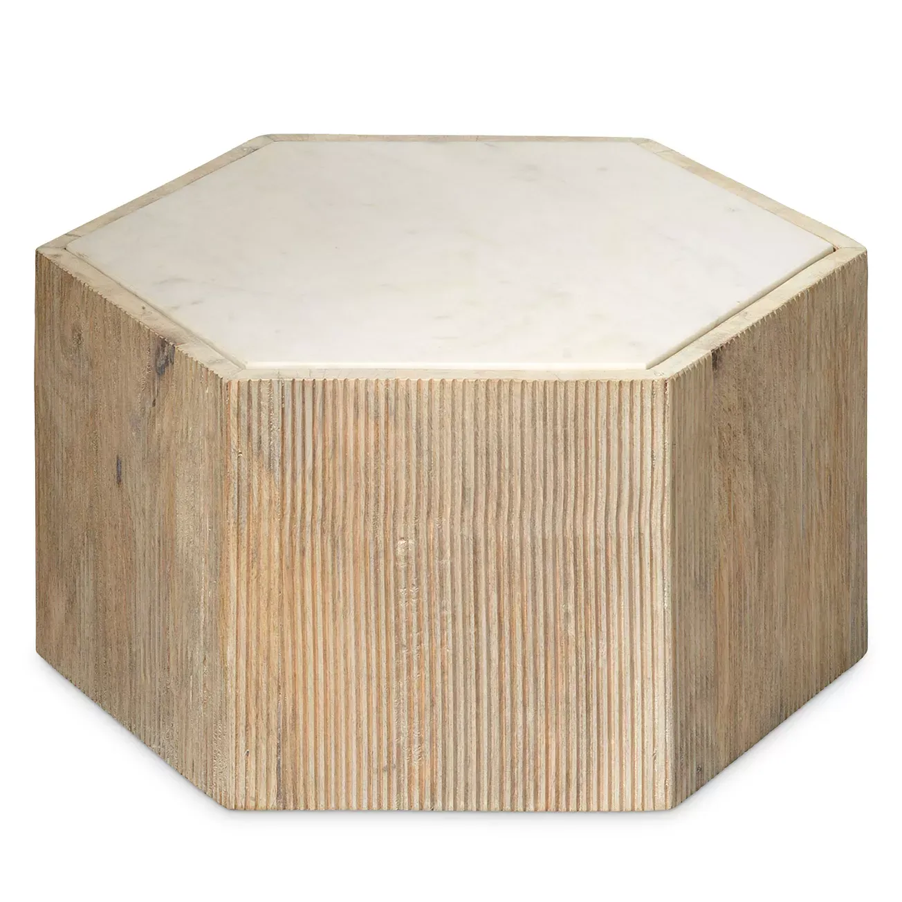 Jamie Young Small Argan Hexagon Table