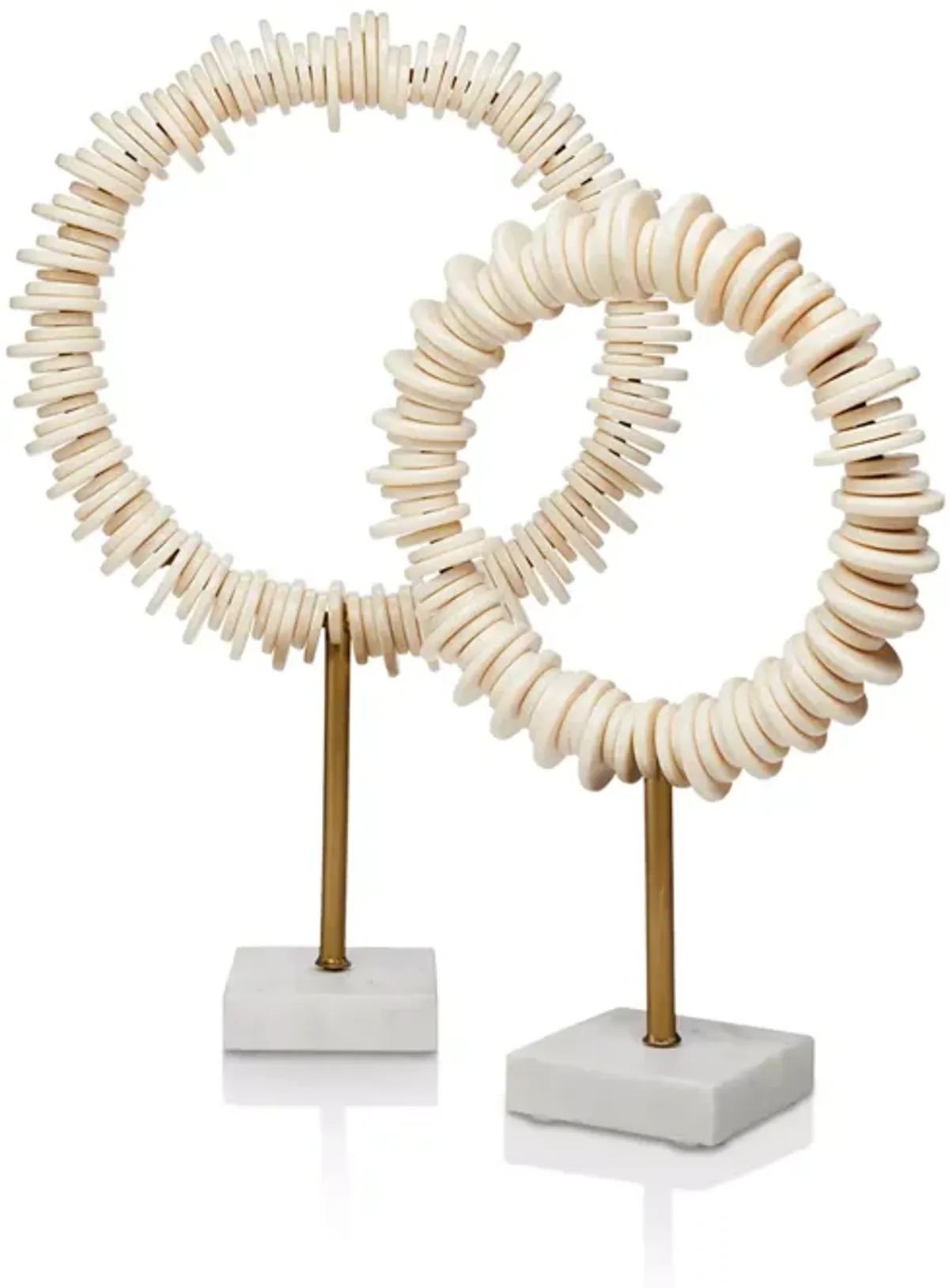 Jamie Young Arena Ring Sculptures, Set of 2