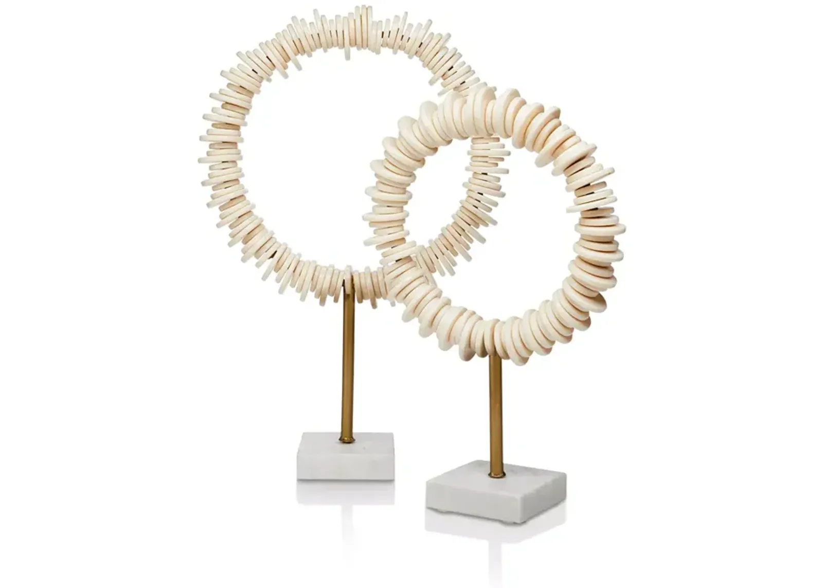 Jamie Young Arena Ring Sculptures, Set of 2