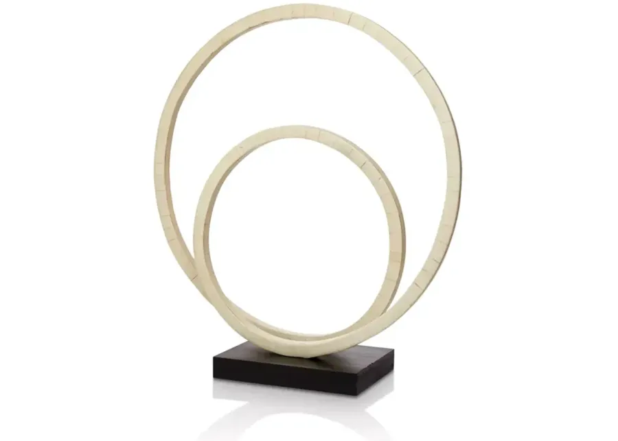 Jamie Young Helix Double Ring Sculpture