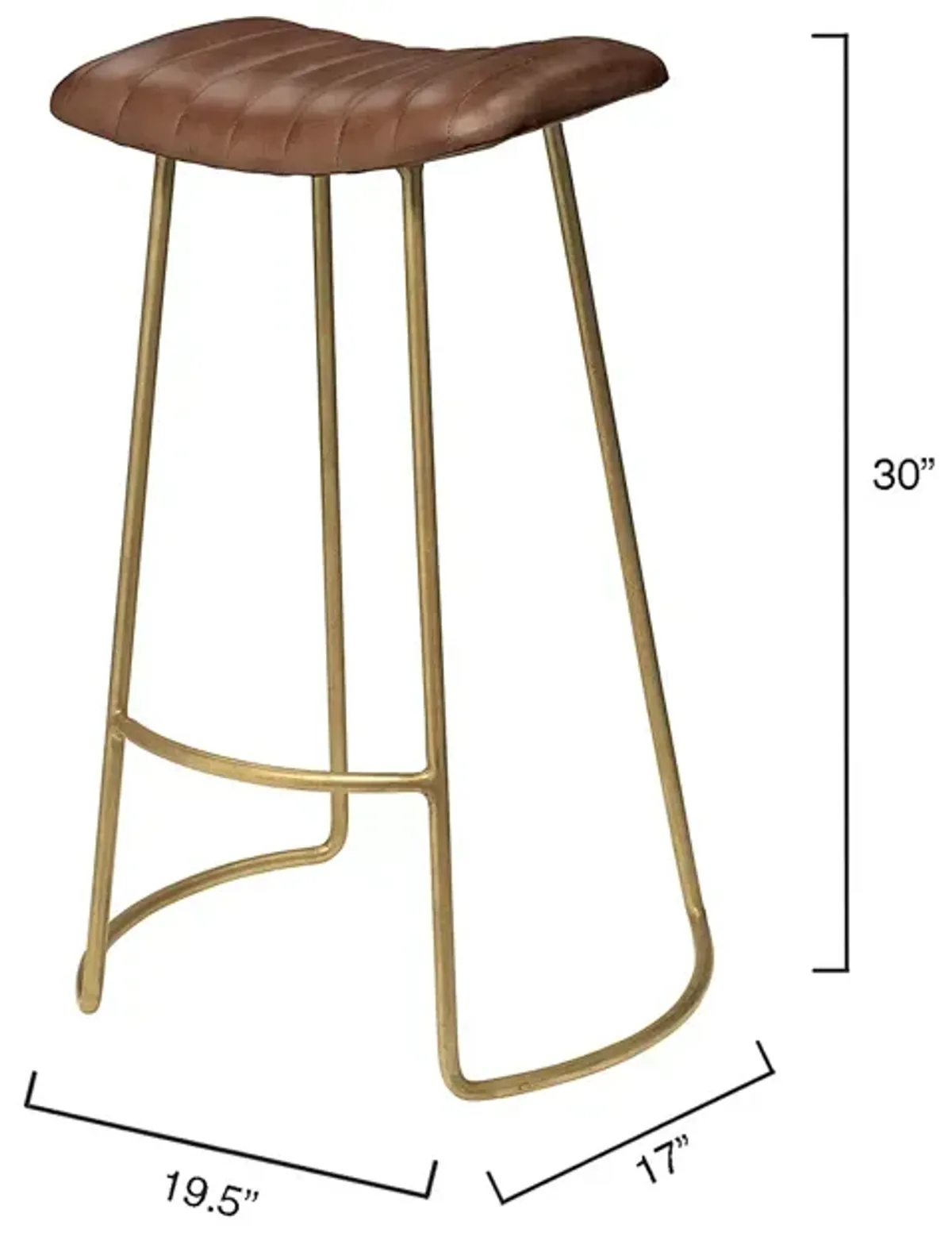 Bloomingdale's Luke Bar Stool