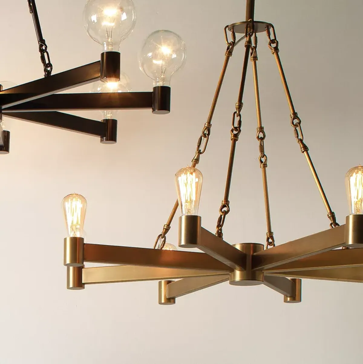 Jamie Young Company Manchester 8 Light Chandelier