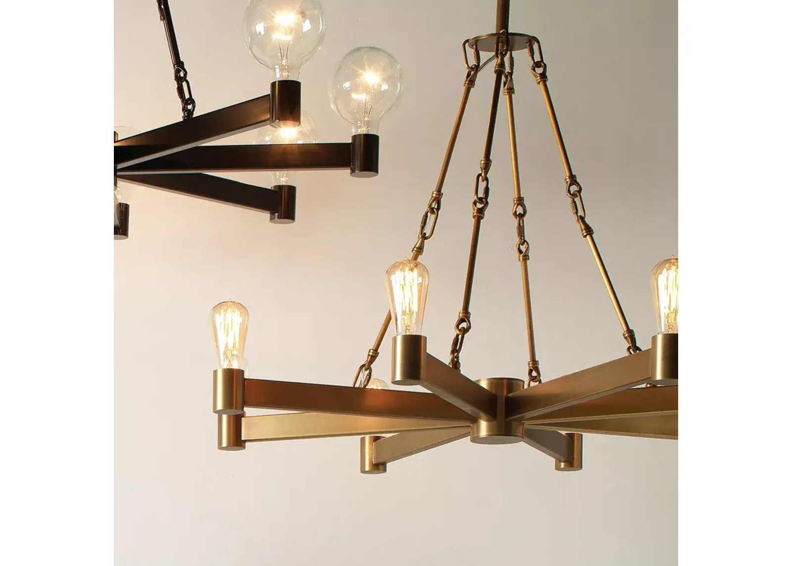 Jamie Young Company Manchester 8 Light Chandelier