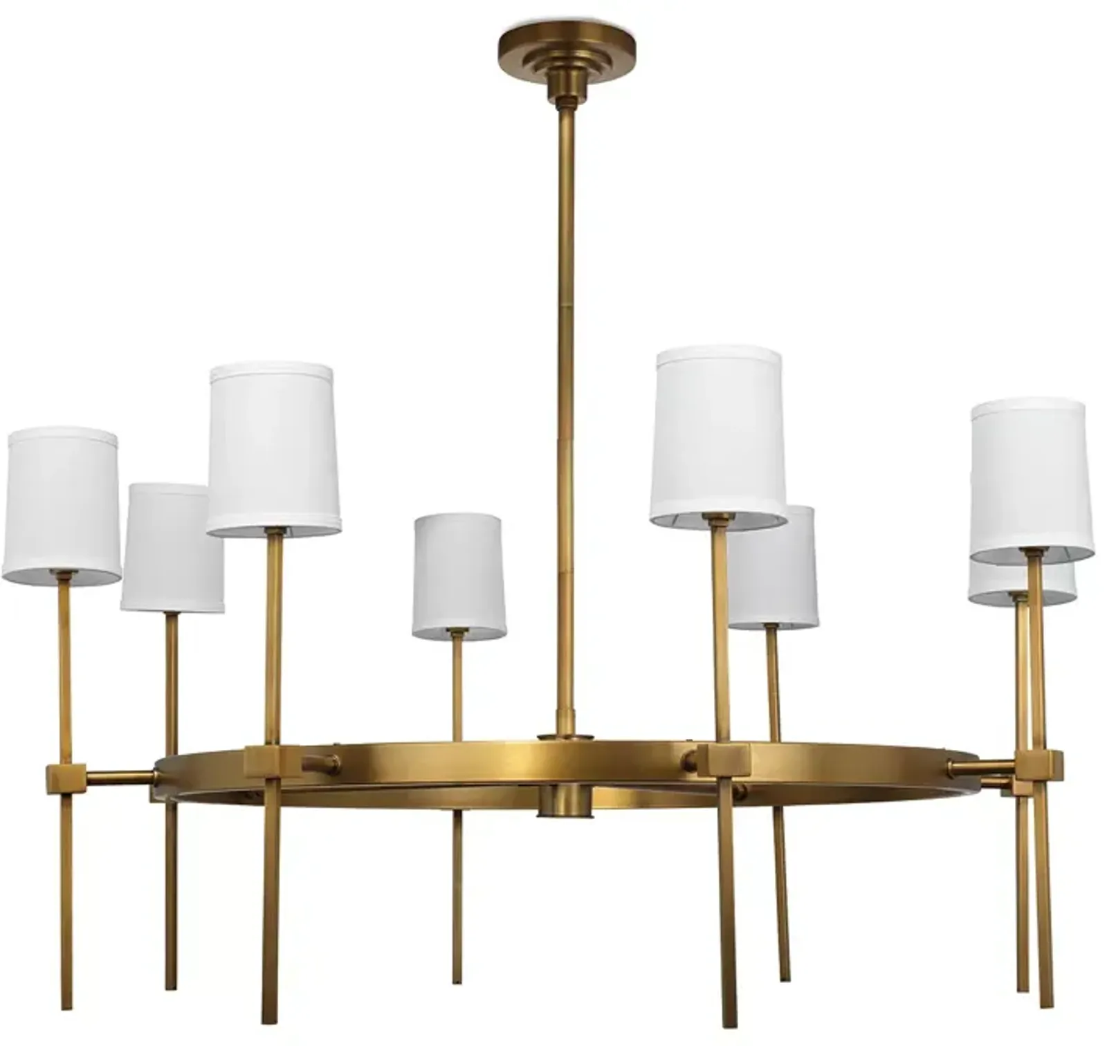 Jamie Young Company Minerva 8 Light Chandelier