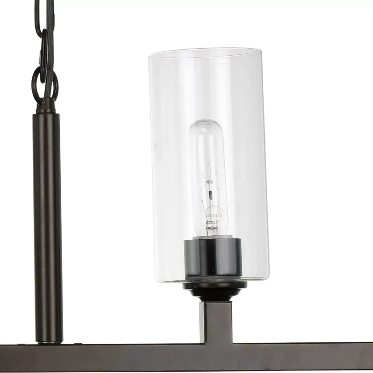 Jamie Young Company Linear 6 Light Chandelier