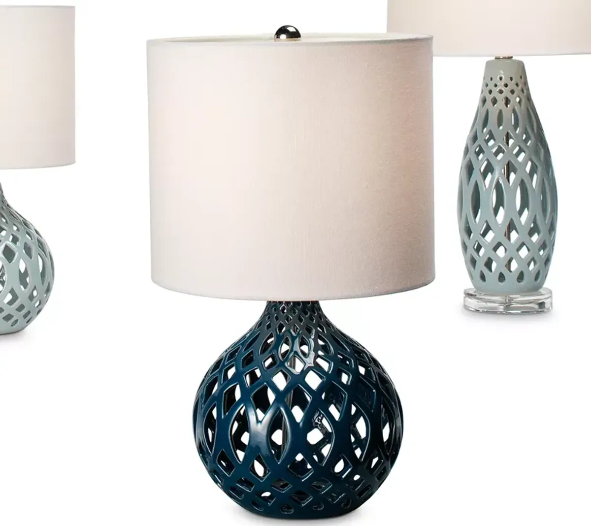 Bloomingdale's Fretwork Table Lamp - Exclusive