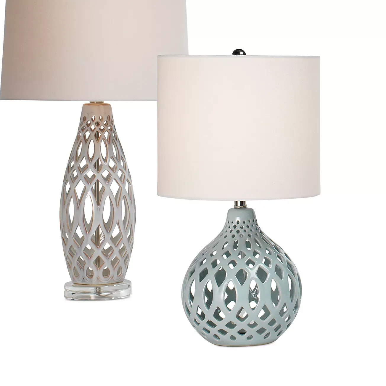 Bloomingdale's Fretwork Table Lamp - Exclusive