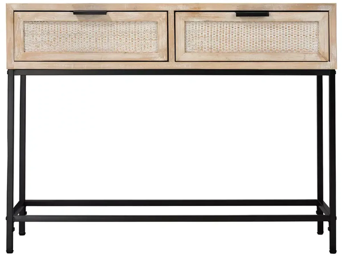 Bloomingdale's Reed Console Table  