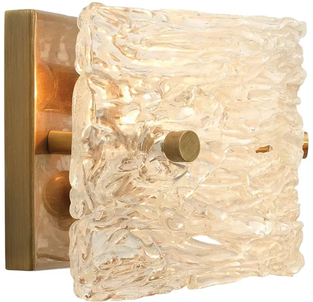 Jamie Young Swan Curved Glass Small Sconce