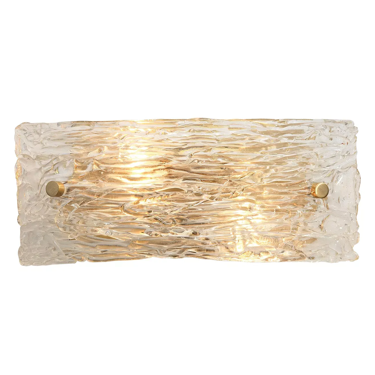 Jamie Young Swan Curved Glass Small Sconce