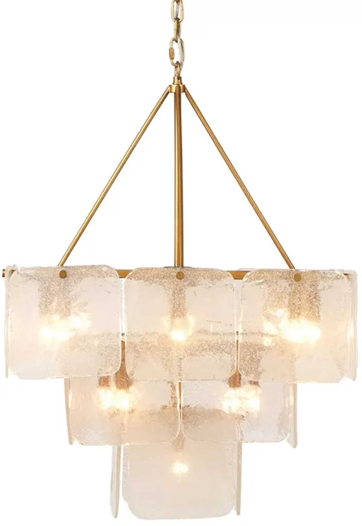 Jamie Young Perignon Three Tier Chandelier