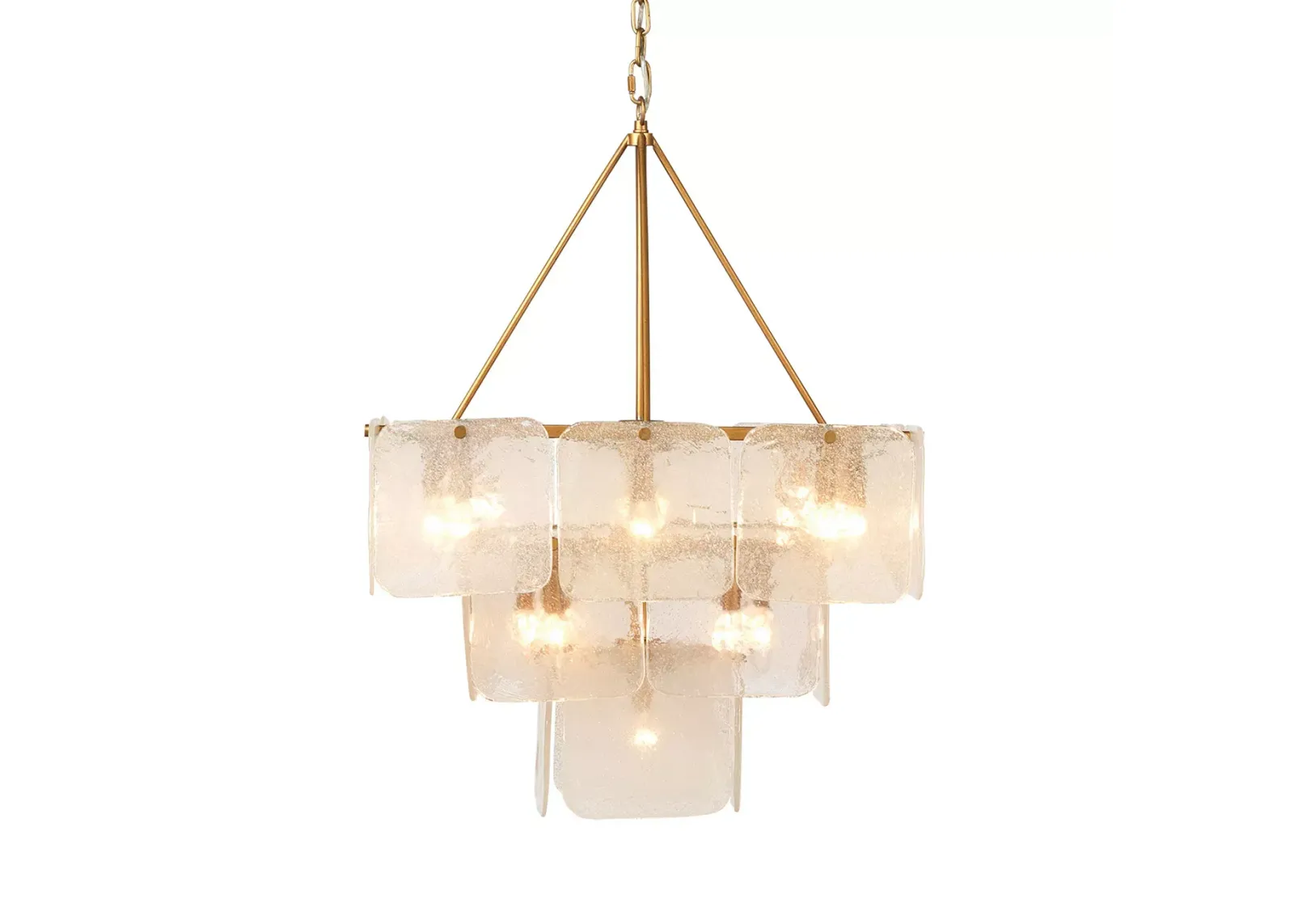 Jamie Young Perignon Three Tier Chandelier