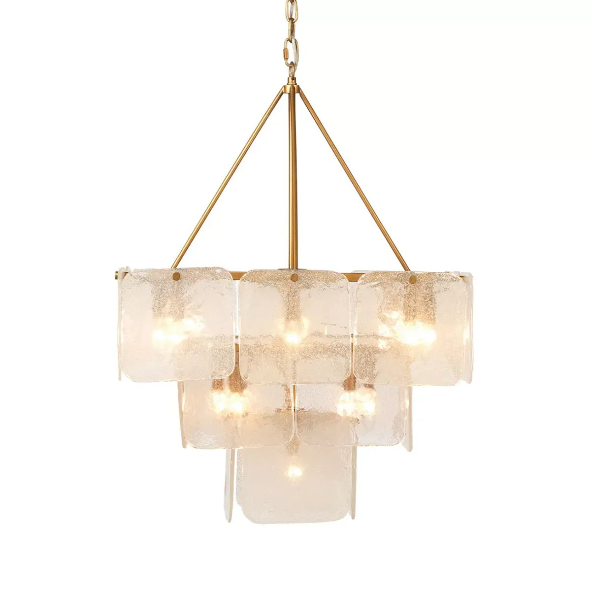 Jamie Young Perignon Three Tier Chandelier