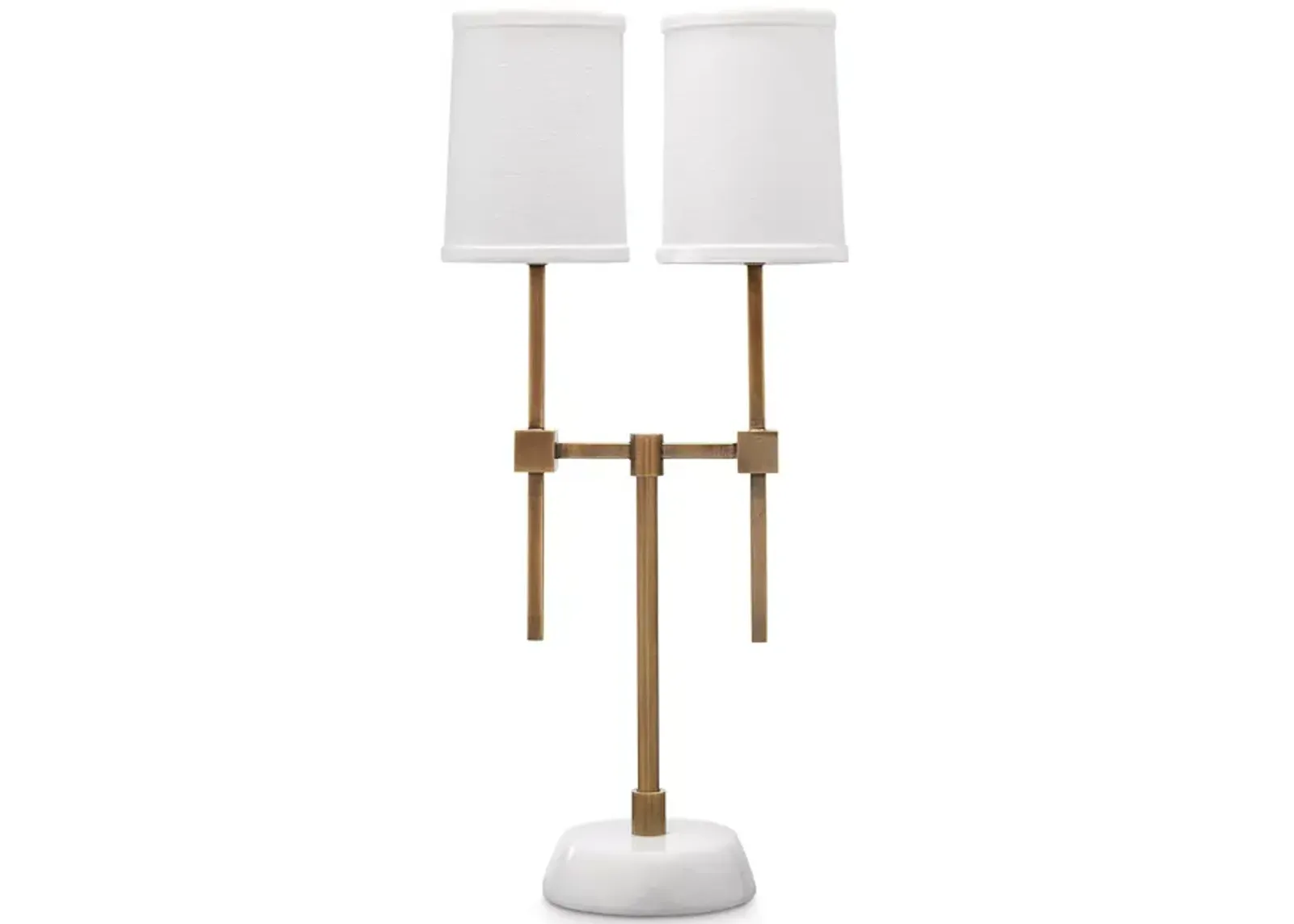 Jamie Young Minerva Twin Shade Console Lamp