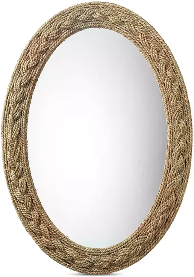 Bloomingdale's Lark Braided Oval Mirror  