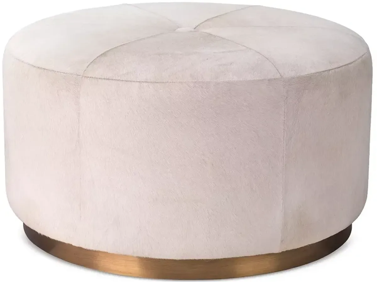 Jamie Young Thackeray Round Pouf