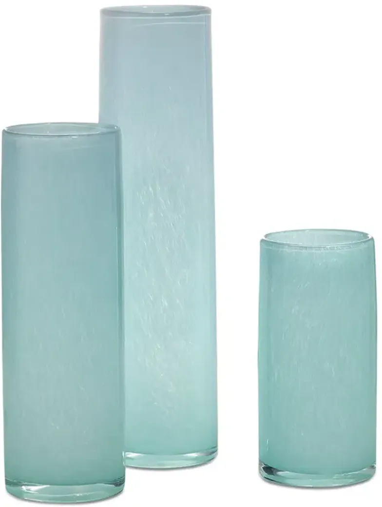 Jamie Young Gwendolyn Hand Blown Vases, Set of 3